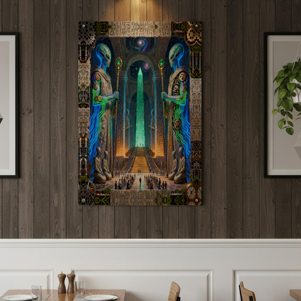 METAL PRINT ORACLE GUARDIANS
